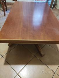 Tavolo in ciliegio 70x110 cm allungabile