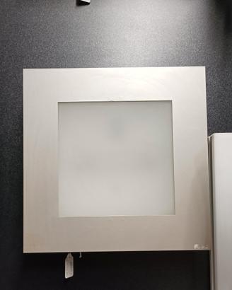 lampadario applique da parete/ soffitto argento 