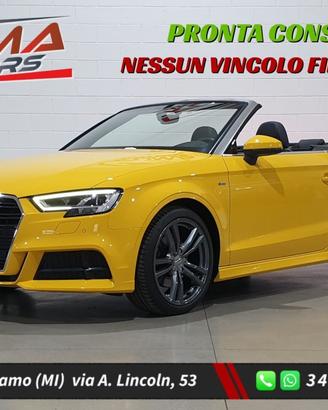 AUDI A3 2.0 TFSI 190cv Stronic Sline quattro cab