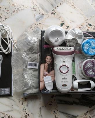 Depilatore Donna Braun Silk-épil 9 modello 9/990