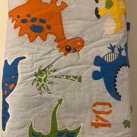 Trapunta dinosauri letto singolo