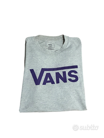 T-Shirt Vans Grigia e Viola