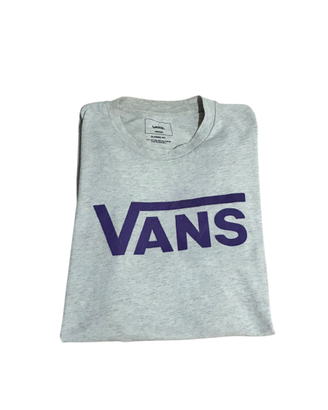 T-Shirt Vans Grigia e Viola
