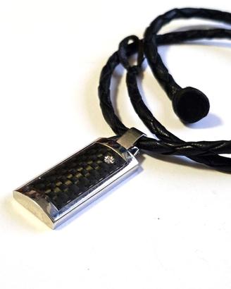 Collana Morellato in Acciaio, Fibra di Carbonio
