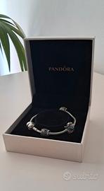 “Bracciale Pandora Originale  Argento con 3 Charms