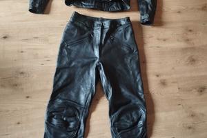 GIACCA E PANTALONE PELLE DAINESE  DONNA  46
