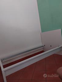 Letto IKEA BRIMNES bianco – Struttura singola