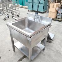 lavello inox per lavaggio piatti usato