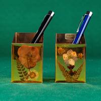 2 Portaoggetti ottone vintage bagno oro zecchino