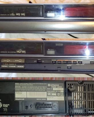 Lettore VHS HQ Hitachi 410