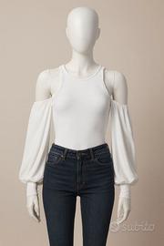 Zara Body Bianco S: minimalismo che valorizza