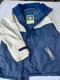 Completo impermeabile giacca e salopette