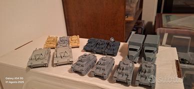 Modellini assemblati 1/72 2 Guerra Mondiale