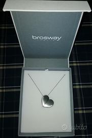 Girocollo acciaio cuore Brosway