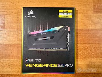 RAM DDR4 Corsair Vengeance RGB Pro 64GB 3200MHz