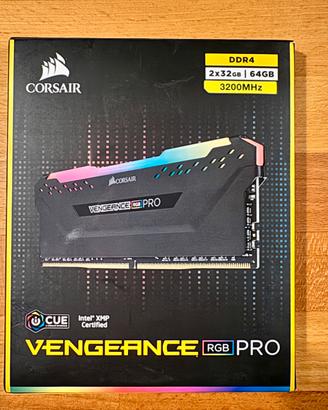 RAM DDR4 Corsair Vengeance RGB Pro 64GB 3200MHz