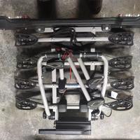 Portabici 4 posti da gancio traino