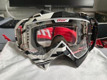 Occhiali da fuoristrada  con lente di ricambio