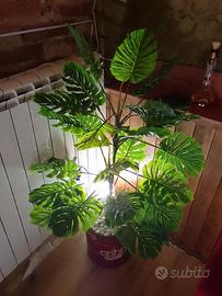 30 euro FINTA PIANTA CON DOPPIO VASO VINTAGE 