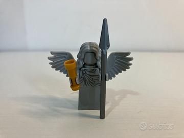 Lego Statue with Wings - Medium Stone Grey