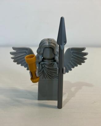 Lego Statue with Wings - Medium Stone Grey