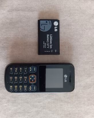 Cellulare Vintage LG A100 Nero