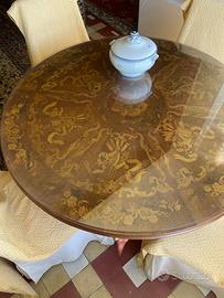 Tavolo da pranzo da 6 persone dismetro 1,20