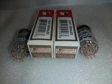 Gelelex Gold Lion ecc83 / 12ax7