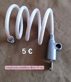 lucchetto bici spirale luma spain