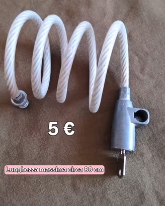 lucchetto bici spirale luma spain