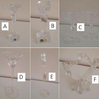Collezione di 7 Candelabri Portacandele