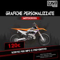 Grafiche 100% Personalizzabili motocross