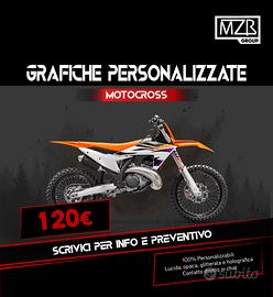 Grafiche 100% Personalizzabili motocross