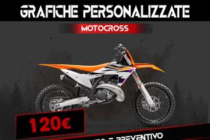 Grafiche 100% Personalizzabili motocross