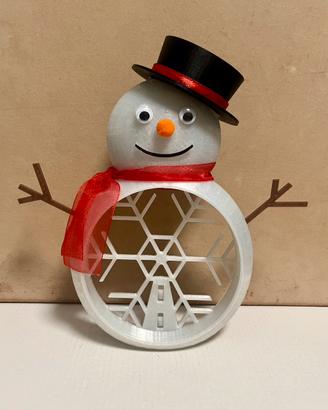 Supporto Google Nest Home mini pupazzo di neve