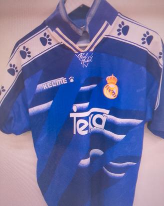 real Madrid t-shirt maglia 1994/1996 trasferta L