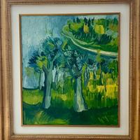 Athos Faccincani olio su tela 80x70
