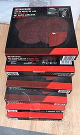 Set carta abrasiva parkside per pareti e soffiti