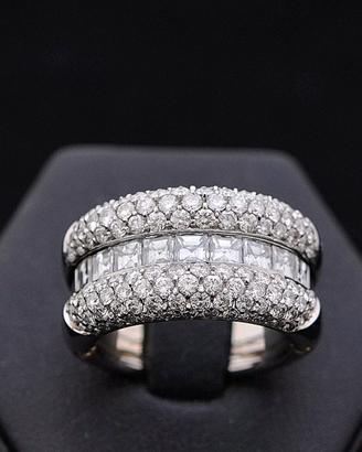 ANELLO BUBBLES ORO BIANCO 18KT  BRILLANTI 2.42 CT