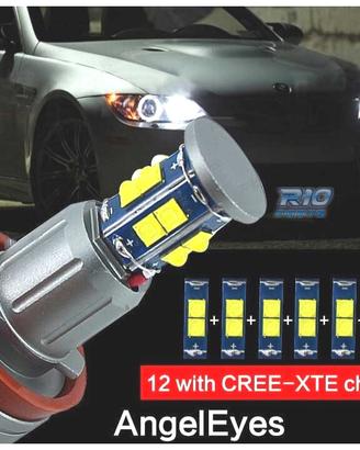 KIT LAMPADE OCCHI ANGEL LED 120W BMW E90 E92 X5 E7