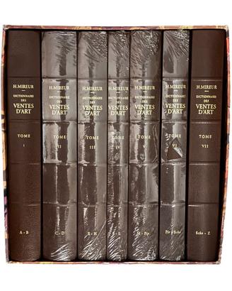 H. Mireur Dictionnaire des Ventes d’Art 7 voll