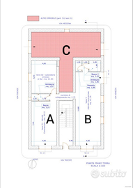 Magaz. commerciali di fronte scuola elem. Marullo