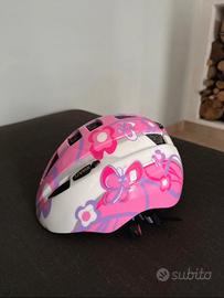 Casco bici Uvex bambina rosa butterfly