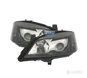 FARI OPEL ASTRA G 97-04 LENTE ABBAGLIO FONDO NERO