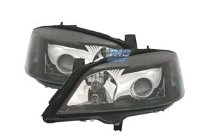 FARI OPEL ASTRA G 97-04 LENTE ABBAGLIO FONDO NERO