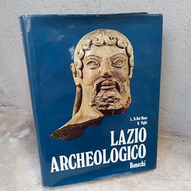 Lazio Archeologico volume vintage 1° ediz. 1975 