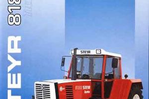Steyr 8165 e 8180 trattori