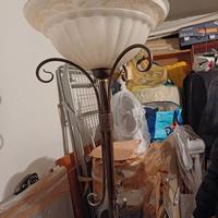 piantana in ferro battuto artigianale 