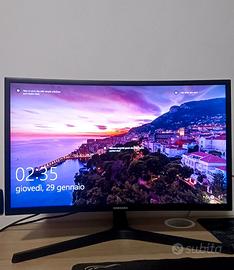 Coppia Monitor Gaming: Samsung 144Hz Curvo + AOC
