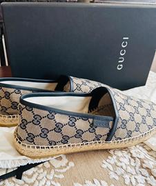 Espadrillas Gucci taglia 43,5